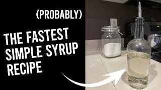 How To Make Simple Syrup In the Microwave