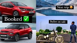 TaTa punch i CNG 2023 | second hand bullet bike | next trip k liye ready