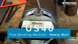 US40 - Pipe Beveling Machine - Heavy wall