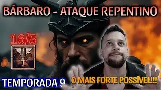 DIABLO 4 - B&Aacute;RBARO - ATAQUE REPENTINO ( TEMPORADA 9 POURAPAAAAA)
