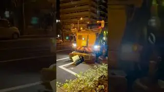 【大迫力/ドリフト】ロードスイーパー（Road Sweeper）千代田区をクリーニング