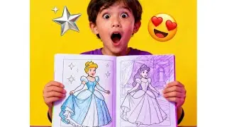 Cinderella Coloring MAGIC - You Won't Believe The Result! 😍