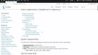 044 Flutter setup on macOS