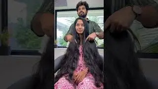 Her doing 1st haircut in life 💇&zwj;♀️✂️ ☎️ 9363284456  #instagram #hairstyle #love #hair #cute #love