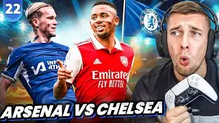 NEOČEKIVAN REZULTAT U LUDOM DERBIJU PROTIV ARSENALA ! CHELSEA KARIJERA #22