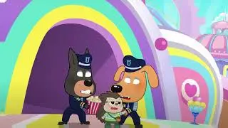 ✅Monster How Should I Feel meme | Labrador  Police Chase: Obstacle Run | Kids Cartoons