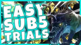 Dauntless Stormclaw trials - EASIEST sub 5 build and guide