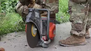 523rd Engineer Support Company Joint Airfield Damage Repair Training Pt. 3