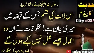 Hadees Message (234) | Islamic Quotes in Urdu | Best Islamic Quotes |Hadees Quotes in Urdu and Hindi