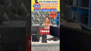 Cheapest price desktop sale in Hyderabad market. #laptopssales #desktop #computer