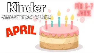 April Geburtstags-Hits für Kinder 🌈 | Tanzen, Lachen, Feiern - Kinder (4–7)