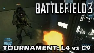 Battlefield 3: Clan Match L4bel vs Cryo Nine on Seine Crossing