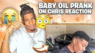 Детский розыгрыш с маслом над Крисом!!! (скользкий пол) | Видео реакции Tray Bills