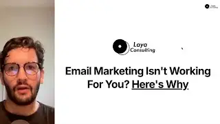 This is why email marketing is NOT working for you
