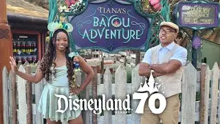 Disneyland Vlog: Tiana's Bayou Adventure| Celebrating Disney's 70th Anniversary