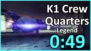 K1 Crew Quarters: Legend - 0:49 Platinum Speedrun