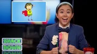 Carrot vs Pepper & Hummus | It's a Snackdown! | Disney Junior