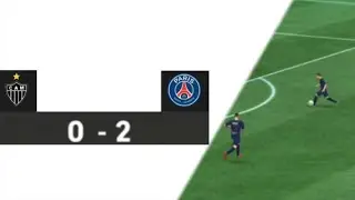 ATL&Eacute;TICO MINEIRO 0 X 2 PSG  | PARTIDA AMISTOSO #atleticomineiro #psg #futebol #efc24