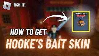 RARE SKIN UNLOCKED! - how to get Hooke&rsquo;s Bait Skin in Fish It Roblox Pirate Cove update