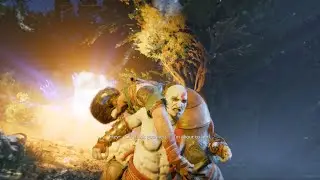 kratos escape with Freyr || God of war : Ragnarok