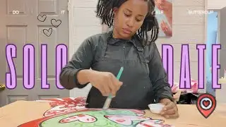 Hot Mom Solo Date: DIY Door Hanger Workshop 
