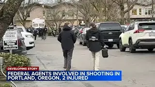 2 injured in shooting involving federal agents in Portland, Oregon
