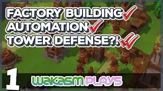 Is Tower Factory the Best Factory Building Automation Tower Defense Game? Let's find out!?