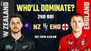 New Zealand vs England 2nd ODI Match PREVIEW | NZ vs ENG Match Prediction | Who Will Win?