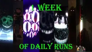 One week of daily runs (compilation)┃Doors