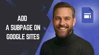 How to Add a Subpage on Google Sites Fast and Easy!