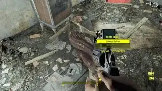 Fallout 4 - Killing Feral Ghouls in the National Guard Training Yard