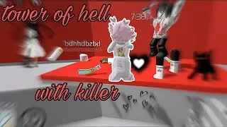 Тавер оф хелл с убийцей😳☠️ // tower of hell with Jeff the killer // Roblox