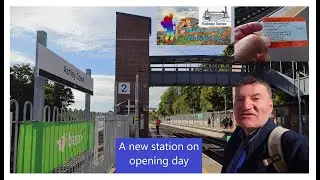 I visit a new railway station on its opening day | Ashley Down | Bristol