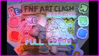 ArtClash (The Real Materials IRL and Incredible Mod) Showcase | Full Combo (Hard) | FNF
