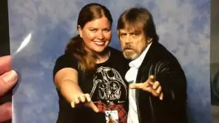 Christine meets Luke Skywalker (ChristineDoesCons @ Star Wars Celebration Europe)