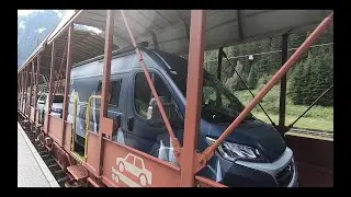 Autoschleuse Tauernbahn von Böckstein nach Mallnitz
