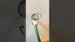 3d number illusion #3dart #calligraphy #sketch