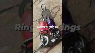Rings'N'Things - stainless steel toys for small birds