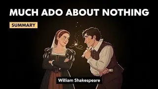 Much Ado About Nothing | Summary of Shakespeare&rsquo;s Comedy Play #shakespeare #literature 