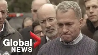 Synagogue shooting: ​'Scene is very bad inside​' says ​Public Safety Director in emotional statement