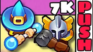RUSH ROYALE - BEST DECK TO TROPHY PUSH! BREAKDOWMN