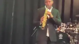 SAXOPHONIST ISAIAH T PERFORMING LIVE