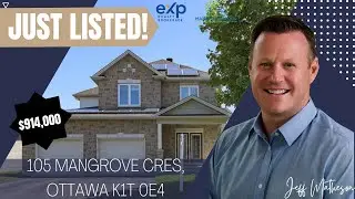 Just Listed: 105 Mangrove Cres | Findlay Creek | Seperate Entrance to basement w/ Legal Apartment