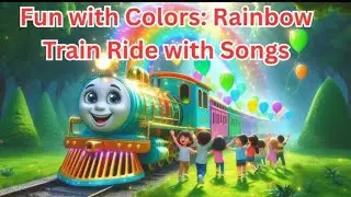 ✨ The Color Train Ride | Learn Colors with Fun Animation ✨