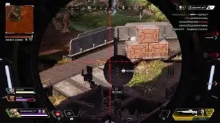 Apex Legends S5 Crypto melt w/ Kraber / Triple take
