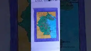 map of towns and villages of County Louth Ireland Europe drawings of landmarks by Brendan Connolly
