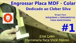 Engrossar Placa MDF #1 - Colar - Cleber Silva - Grupo Face Máq. e Ferram. - Elias Leão