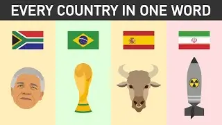 Every Country Described in One Word