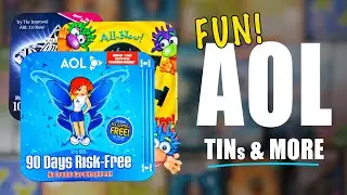 AOL CD Collection #2 - Tins & CD-Trays