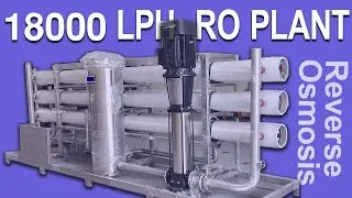 18000 LPH Reverse Osmosis water filter system installation review | RO Plant | mineral water plant